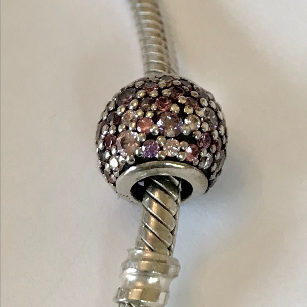 Pandora Pink/Purple Pave Lights